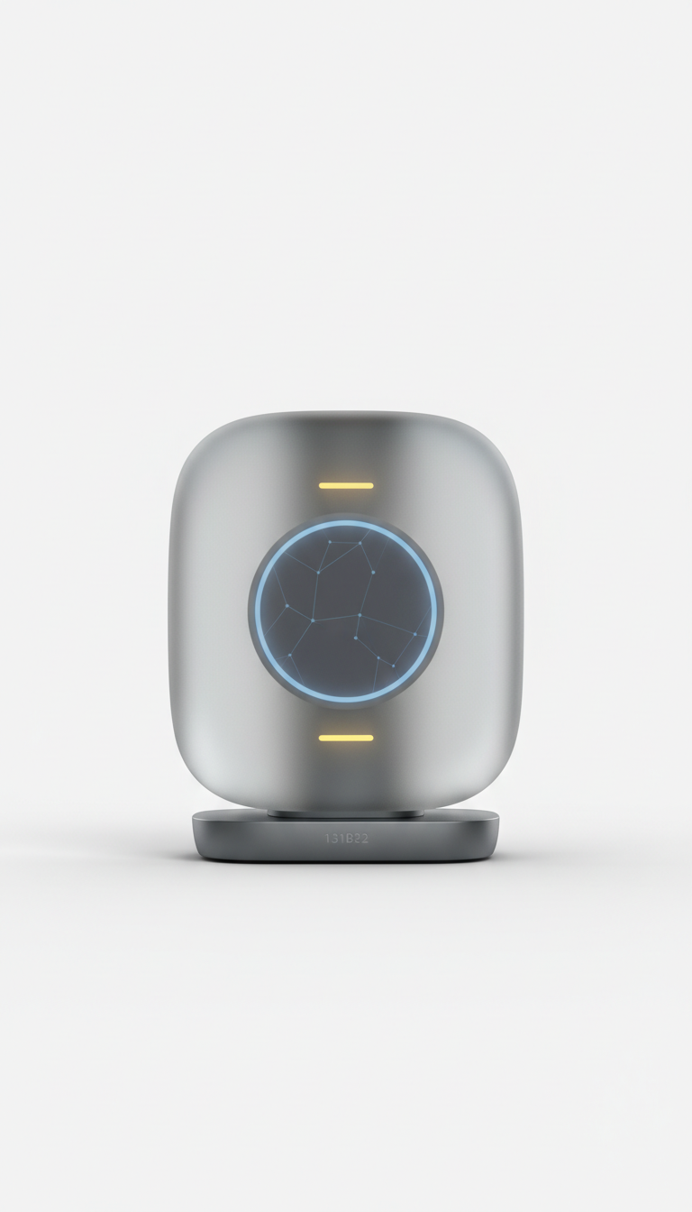 Glass Smart Home Hub Compact Form