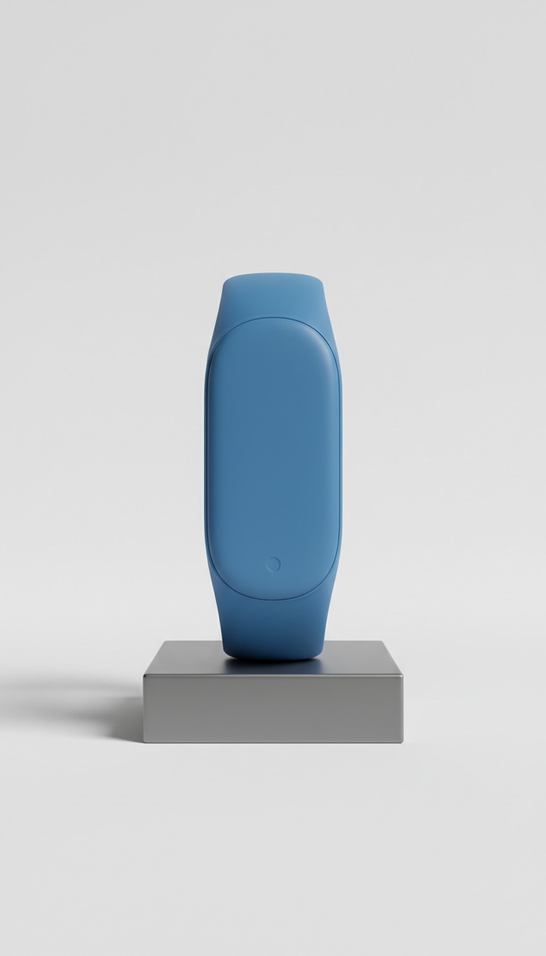 Wearable Fitness Tracker Signal Blue