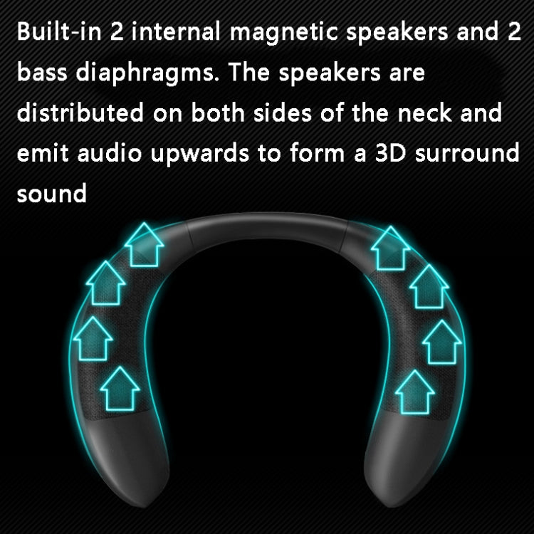 EBS-909 Portable Neck-Mounted Wireless Bluetooth Speaker