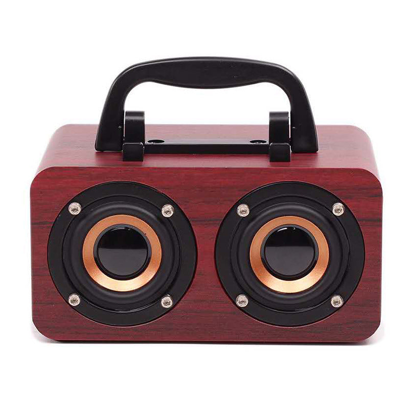 10W stereo wooden Bluetooth speaker
