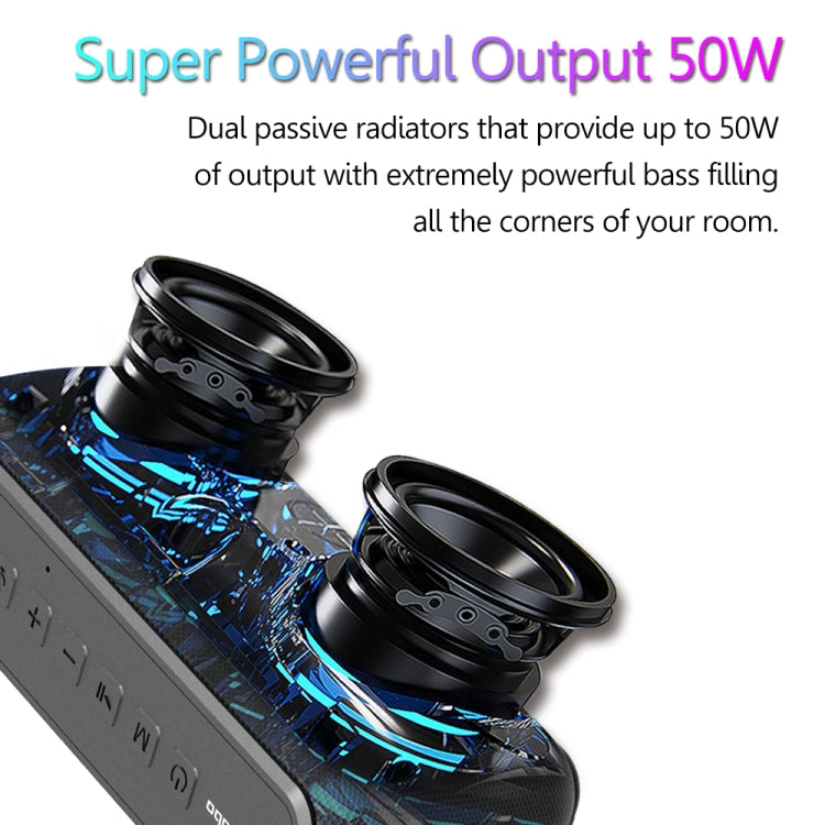XDOBO X7 TWS Wireless Bluetooth Speaker – 50W Outdoor Subwoofer